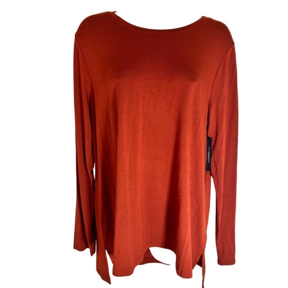 Liverpool Long Sleeve Terracotta Top NWOT Medium Petite